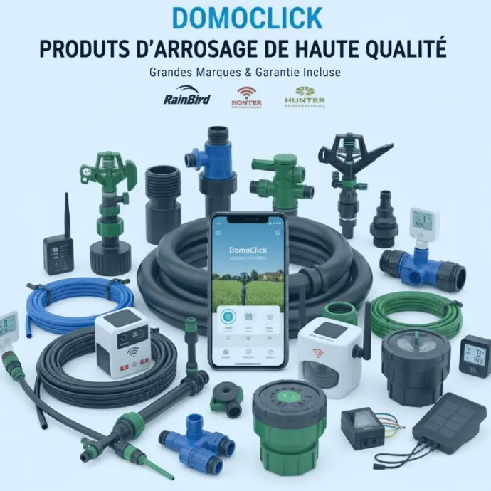 Equipements arrosage automatique connecte performance qualite maroc