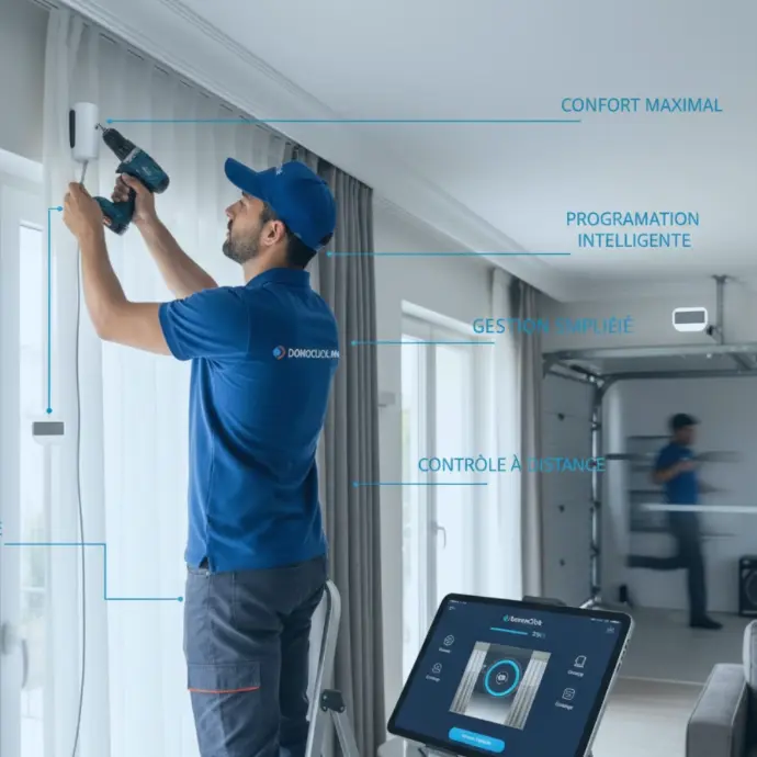 Moteurs motorisation rideaux garage multi-marques garantie maroc