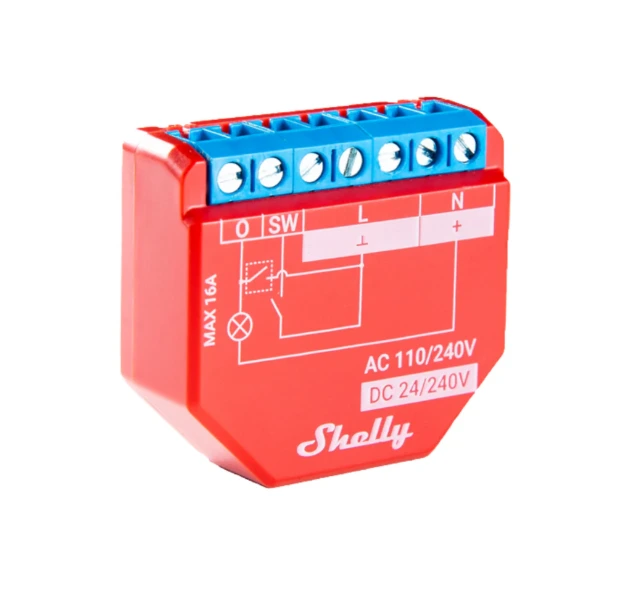 Shelly Plus 1PM application mobile domotique — Domoclick.ma