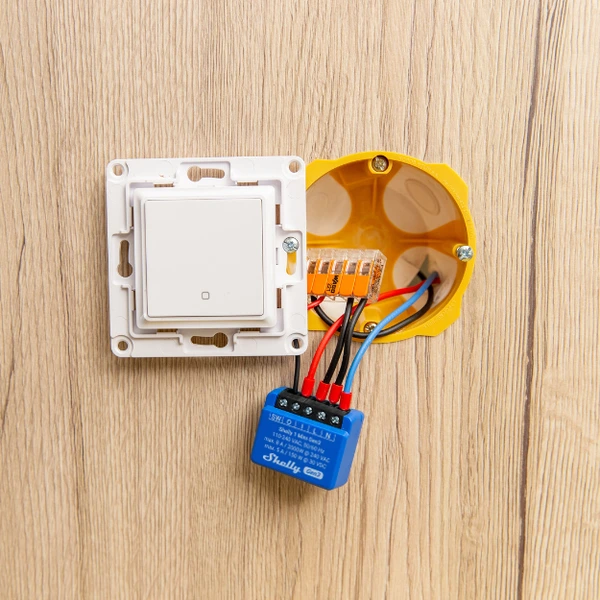 Shelly 1 Mini Gen 3 format ultra compact — Domoclick.ma