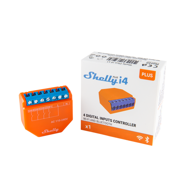 Shelly Plus i4 schéma