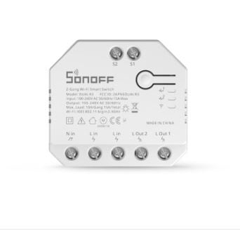 Acheter Sonoff Dual R3 domotique maroc domoclick.ma
