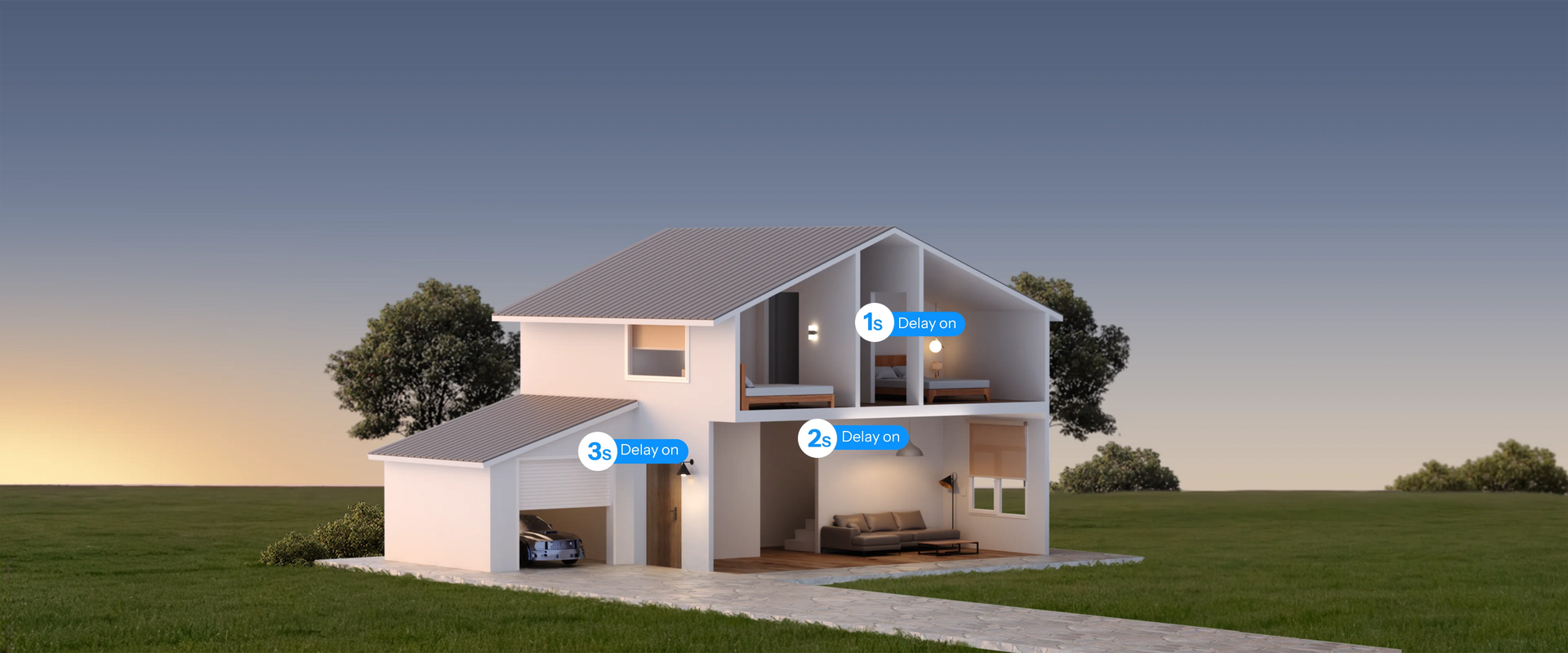 Domotique Intelligente Sonoff MINI-2GS Maroc – Module Double WiFi Matter Domoclick