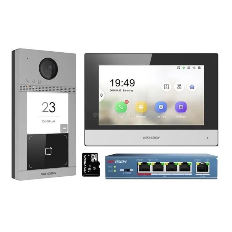 Platine de Rue Hikvision 4 Boutons