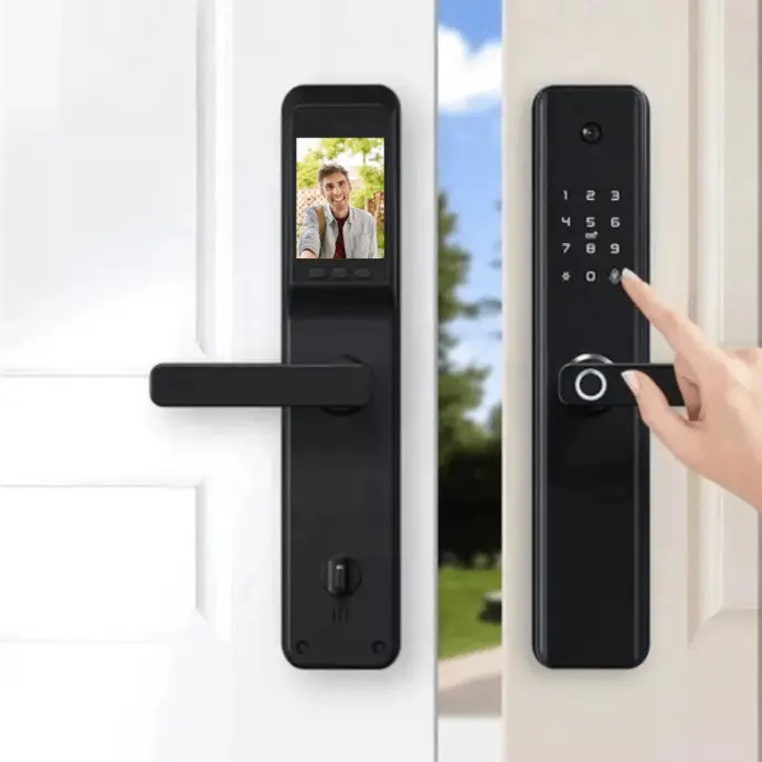 Serrures intelligentes connectees controle acces maroc