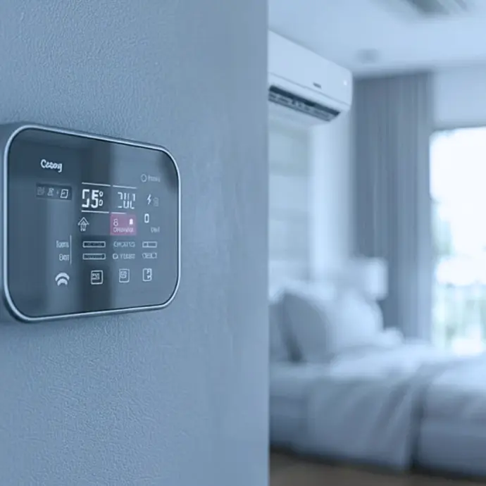 Contrôle intelligent chauffage climatisation maroc